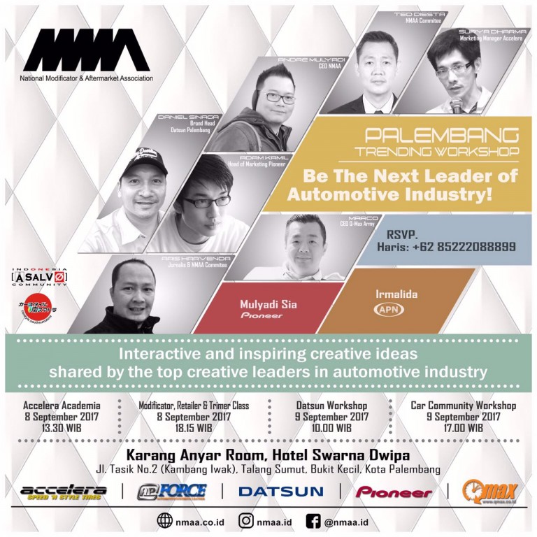 Trending Worksop NMAA di Palembang Bakal Digelar!