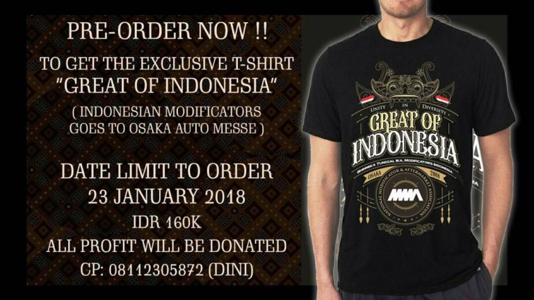 Donasi T-shirt ala NMAA