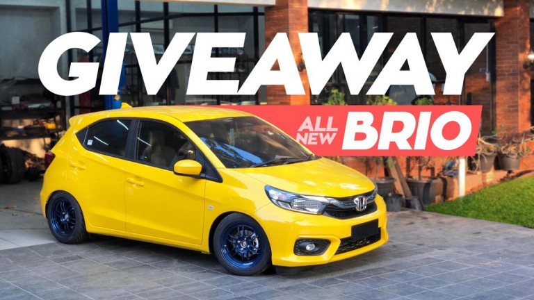 Wah! Video Penjelasan Giveaway All New Honda Brio Garasi Drift Sudah Dirilis!