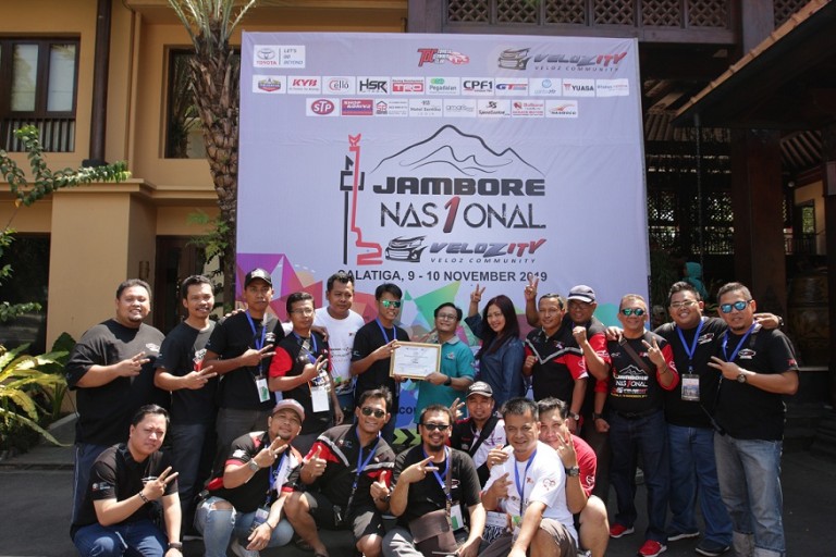 Komunitas Velozity Gelar Jambore Nasional Pertama Bersama Para Pejuang Veteran
