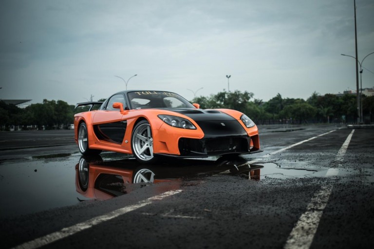 Modifikasi RX7 Pakai Bodykit Mobil Ikonik di Film Fast and Furious: Tokyo Drift