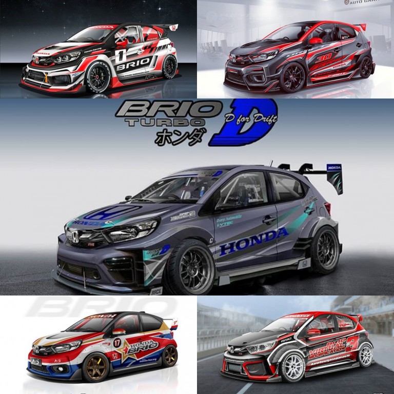 Inilah Para Pemenang Kontes Digital Modifikasi Brio V-Mod 3 “Racing Garage“