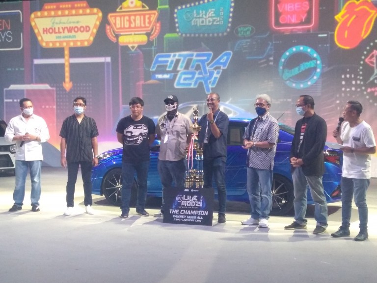 Menang Lagi, Sultan Taxi Milik Fitra Eri Raih Gelar Juara di Live Modz 2020
