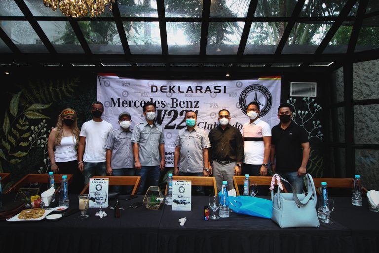 Deklarasi Mercedes Benz W221 Club Indonesia