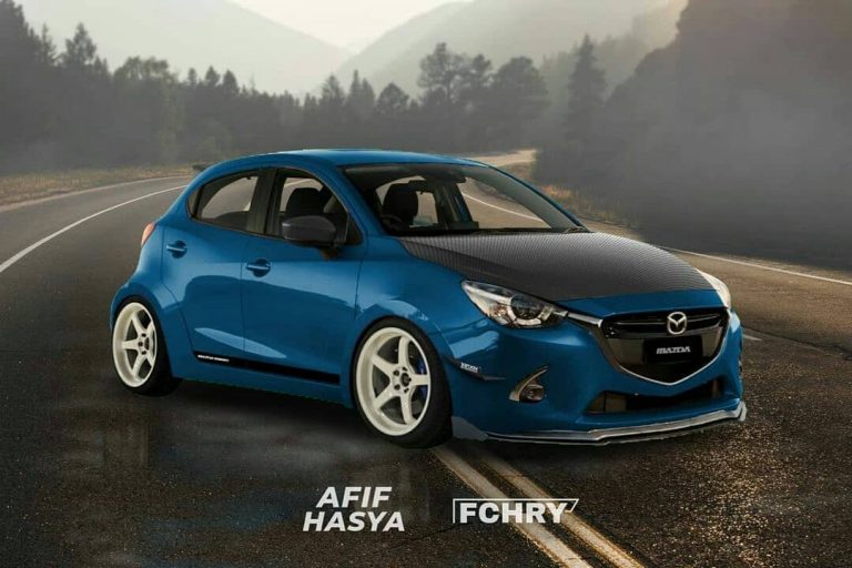 Mazda 2 Kena Sentuhan Digimod, Usung Konsep Street Racing