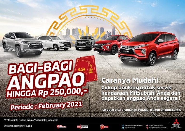 Rayakan Tahun Baru Imlek, Mitsubishi Bagi-bagi Angpao ke Konsumen