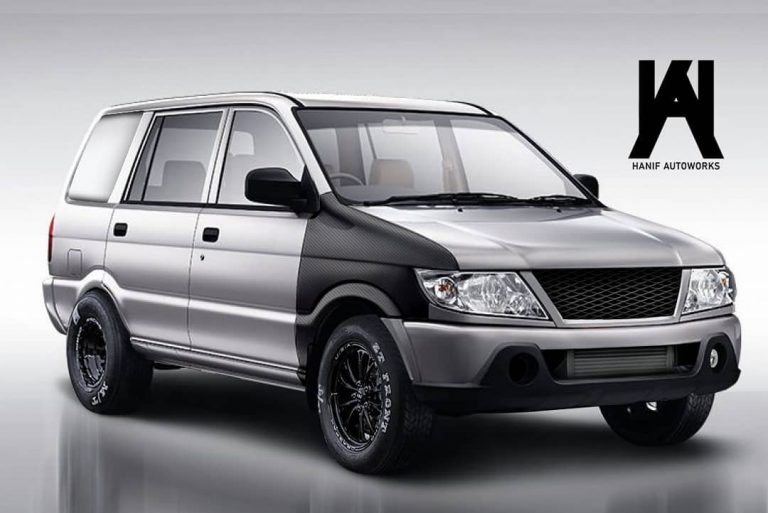 Isuzu Panther Dapat Sentuhan Facelift Bergaya Mobil Drag