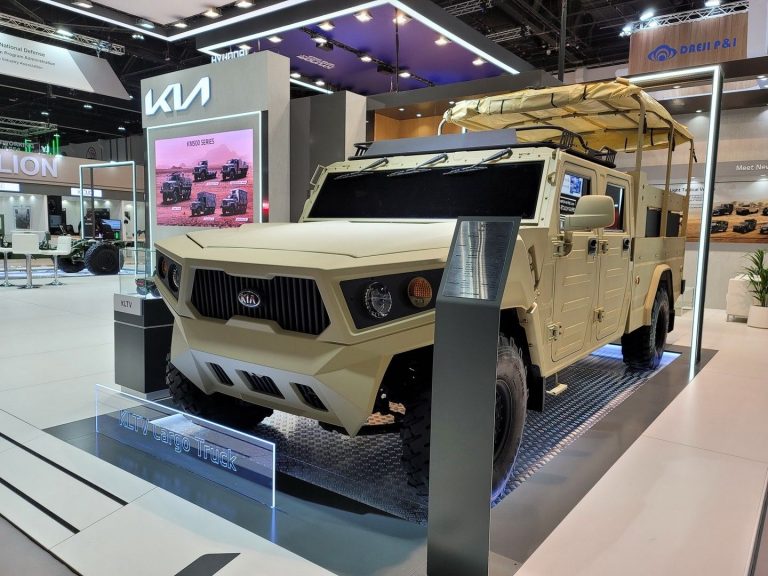 Begini Penampilan Mobil Rantis KIA, Mirip dengan Pindad Maung?