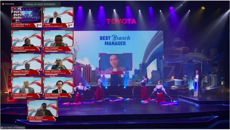 Auto2000 Borong Gelar Terbaik ‘Dealer People Award’ di Ajang Konvensi Diler Toyota
