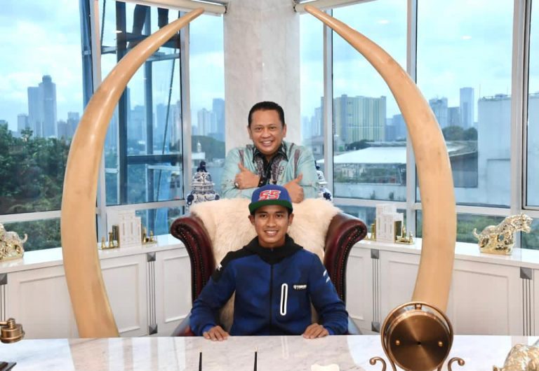 Didukung Bamsoet, Galang Hendra Siap Tembus 10 Besar WorldSSP600 Musim Balap 2021