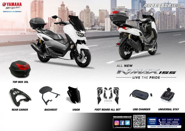 Buat yang Doyan Touring Pakai NMAX 155, Ini Peranti Aksesorisnya yang Wajib Terpasang