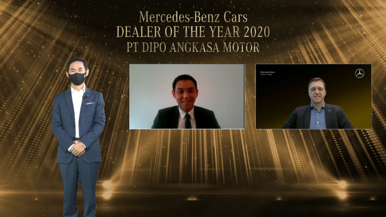 PT Dipo Angkasa Motor Raih Mercedes-Benz Passenger Cars Dealer of The Year 2020