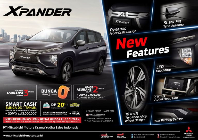 Program Penjualan Menarik Mitsubishi Motors di Maret 2021