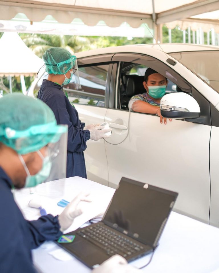 Vaksinasi Drive-Thru Pertama di Indonesia Mulai Didirikan di Bali, Akan Tersebar Secara Nasional Dalam Waktu Dekat