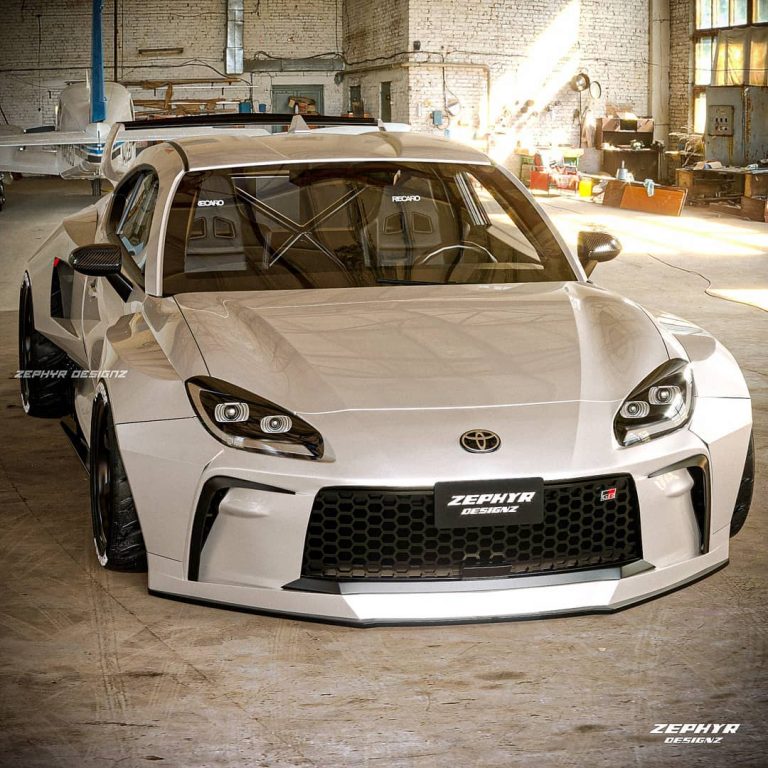 Potret Render Visual Toyota GR 86 2022 Dalam Format 3D