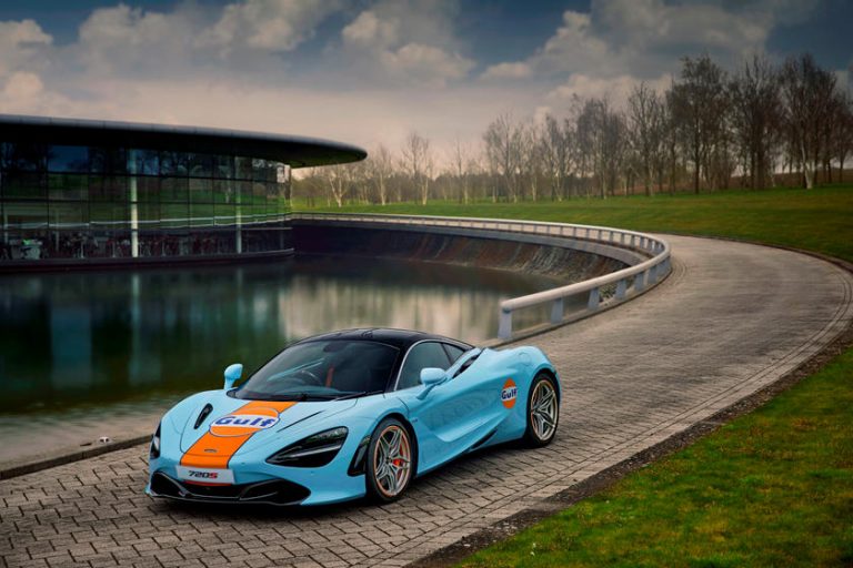 McLaren 720S Tampil Eksklusif Berhias Livery Gulf Racing