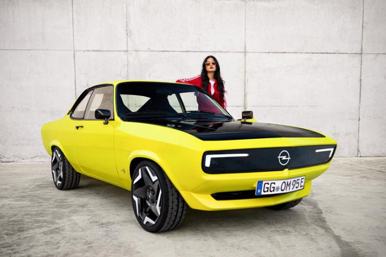 Tampang Futuristis Opel Manta GSe, Mobil Listrik Berpenampilan Atraktif