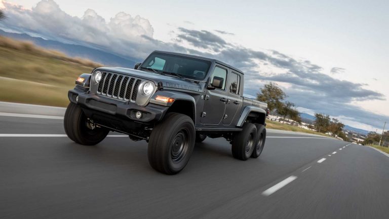 Jeep Gladiator Tampil Berpenggerak 6×6, Berasa Buatan Pabrik