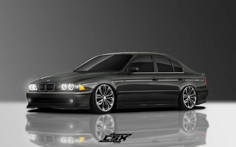 Simak Cerita Dibalik Penggarapan Digimod BMW E39 528i Bergaya VIP Style