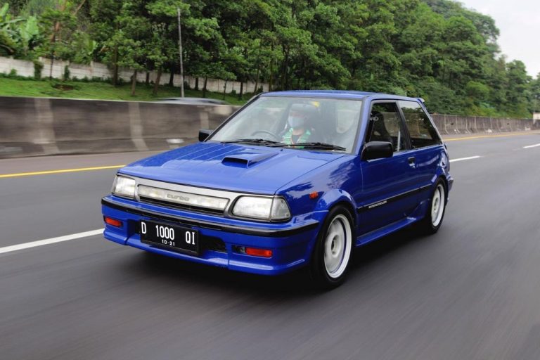 Toyota Starlet EP70 Tampil Gagah Andalkan Part Upgrade Starlet EP71 Turbo