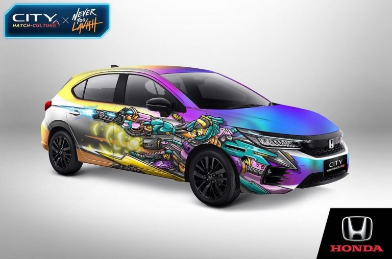 Honda City Hatchback Tampil Menarik Pilih Tema Sci-Fi