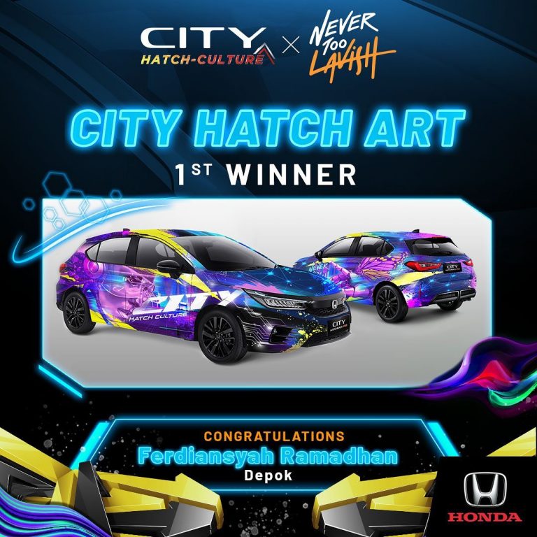 Ini Dia Para Pemenang Kompetisi Desain Honda City Hatch Art Competition