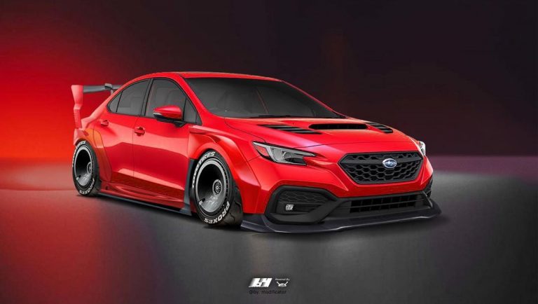 Digimod Subaru WRX 2022 Bertema Track Car, Tanam Wide Body Kit dan Pelek Aerodisc