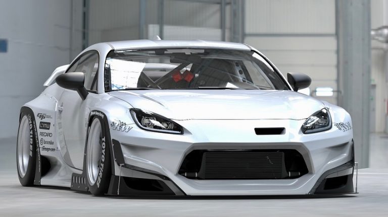 Toyota GR 86 Pasang Body Kit Rocket Bunny, Ekspos Tampilan Lebar Bergaya Agresif