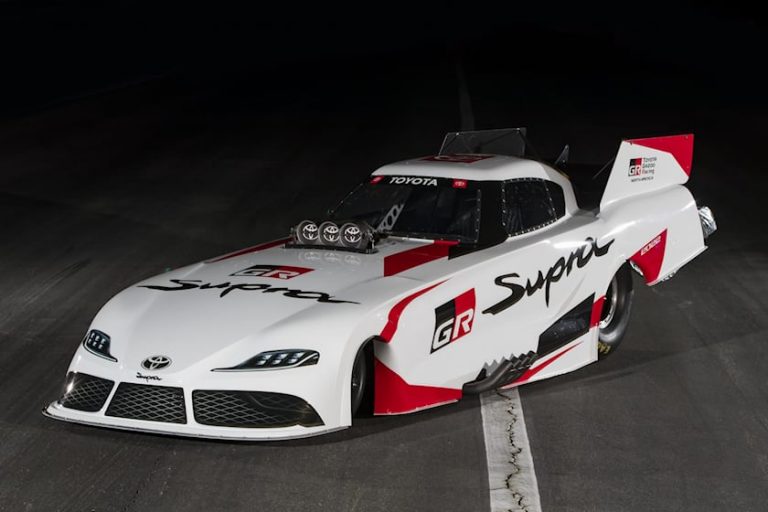 GR Supra Bersiap Memulai Debut Pertama di Kejuaraan NHRA pada 2022 Mendatang