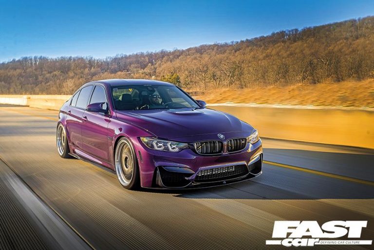 Tampil Nyentrik Berjubah Ungu, Modifikasi BMW M3 (F80) Ini Fokuskan juga Sektor Performa