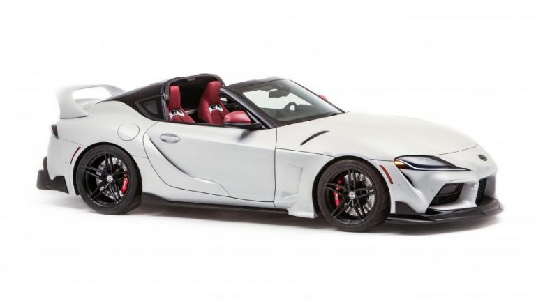Dua Unit Toyota GR Supra ‘Heritage Edition’ Melenggang di Panggung SEMA 2021