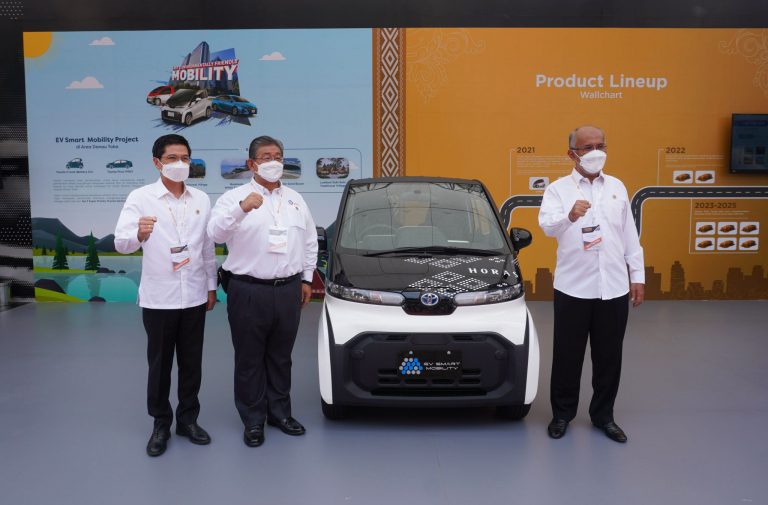 Sejumlah Produk Elektrifikasi Toyota Hadir di Indonesia Electric Motor Show (IEMS) 2021