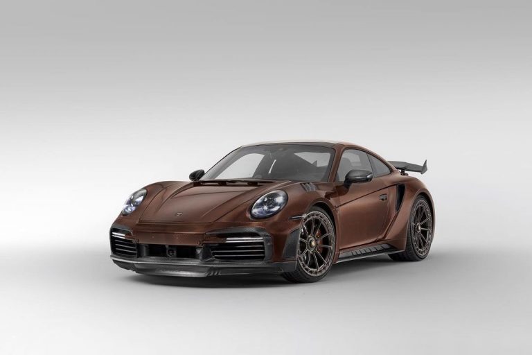 Porsche 911 Turbo S Stinger Edition Tampil Istimewa Berbalut Warna Cokelat