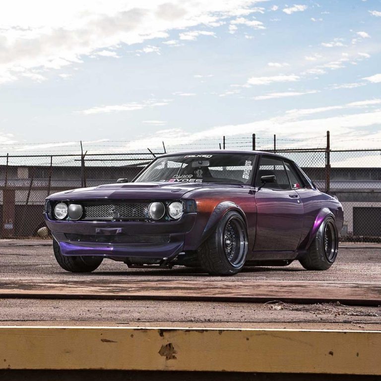 Restomod Toyota Celica 1970, Implan Mesin Honda S2000 Dibalut Warna Bodi Eksotis