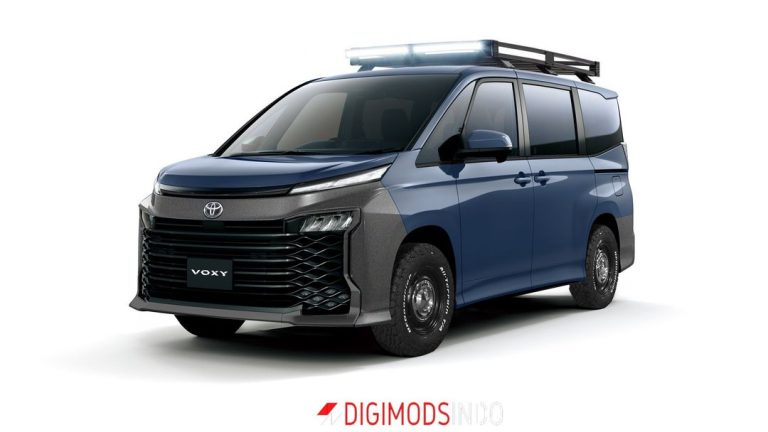Potret Modifikasi All New Toyota Voxy Karya NMAA Digimodstar, Bisa jadi Referensi
