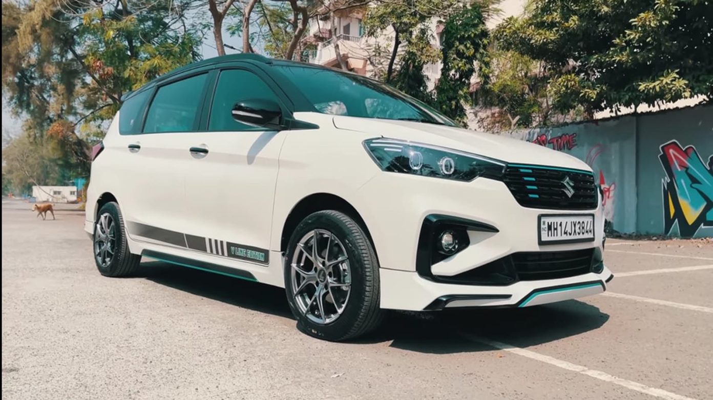 Modifikasi Suzuki Ertiga Makin Stylish Sarat Aura Futuristis, Pasang Body Kit Custom dan Velg Y