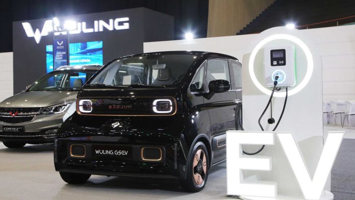 Platform GSEV Wuling pics on JAW 2022