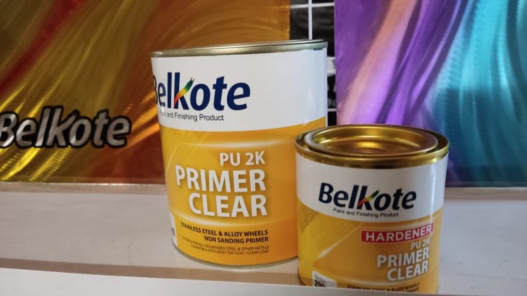 Belkote Paints PU 2K Primer Clear Resmi Dirilis, Cat Primer untuk Velg Alloy dan Material Stainless Steel