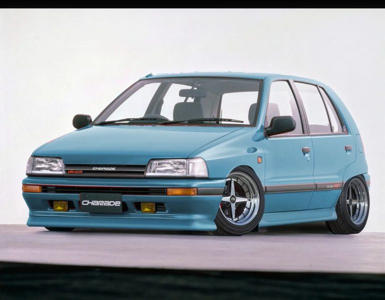 Daihatsu Charade Berubah Stylish, Tubuh Makin Merendah Dipadu Velg Celong