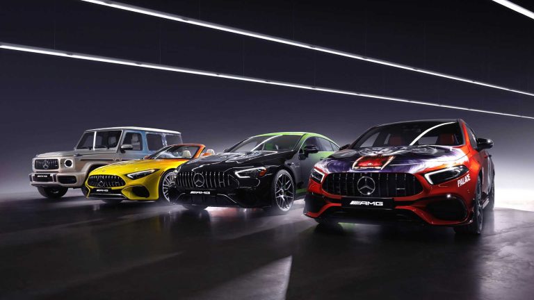 Gandeng Merek Streetwear Palace Skateboards, Mercedes-AMG Rilis Mobil Seni Edisi Spesial