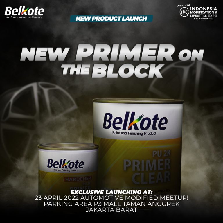 Belkote Paints Dijadwalkan Rilis Produk Baru di Gelaran Road to IMX 2022: Automotive Modified Meetup