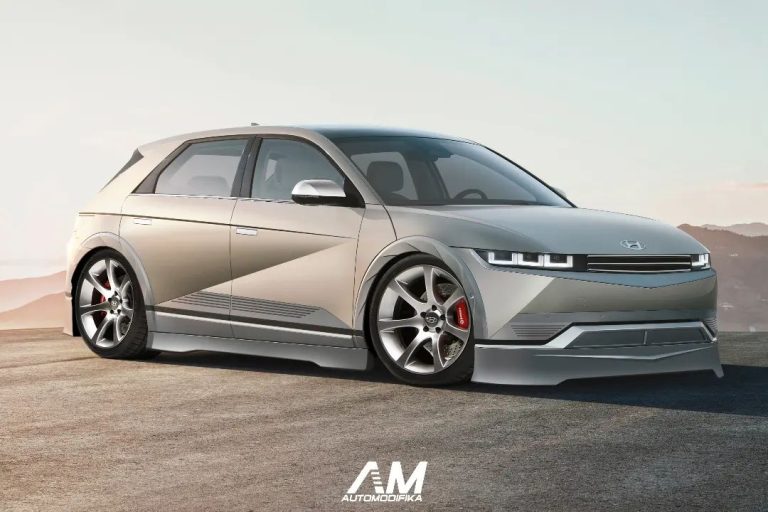 Hyundai Ioniq 5 Siap Nongkrong, Ekspos Tubuh Gambot dan Velg Lebar