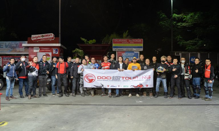 Kuatkan Brand Image Ducati, Legenda Motor Indonesia Dukung Penuh Agenda Touring DOCI