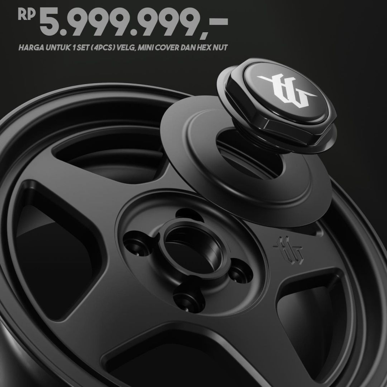 Besok Dirilis, Velg Turbo Bastard Tembus Seharga Rp 5,9 Jutaan