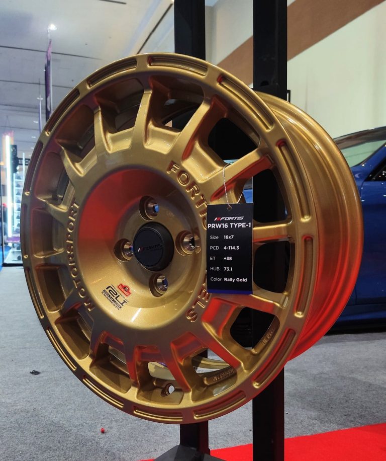 Pako Wheels PRW16 Type – 1 Hadir dalam Opsi PCD 4×100 dan 4×114.3, Velg Rally Lokal Kualitas Jempolan