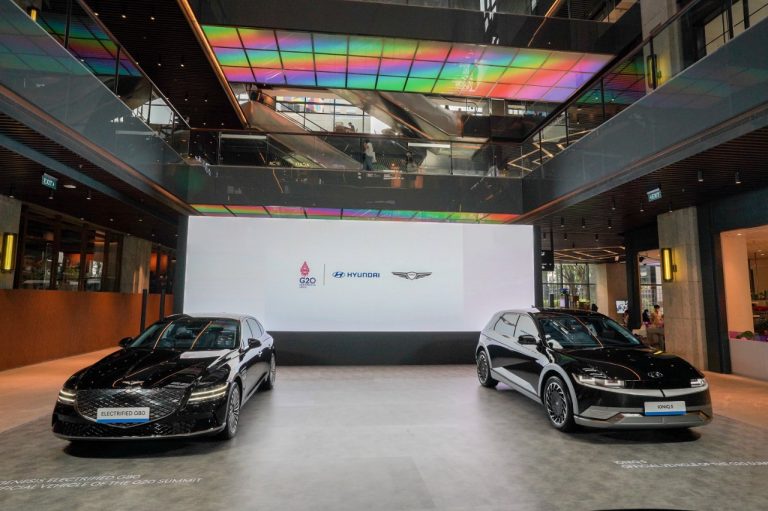 Apresiasi Kesuksesan KTT G20, Hyundai Pamerkan Kendaraan Resmi Eks G20 Summit