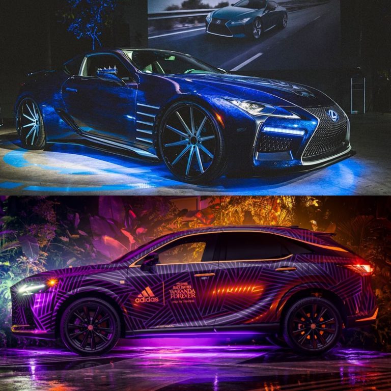 Lexus Hadirkan Mobil Nyata Raja Wakanda T’Challa di Film Black Panther