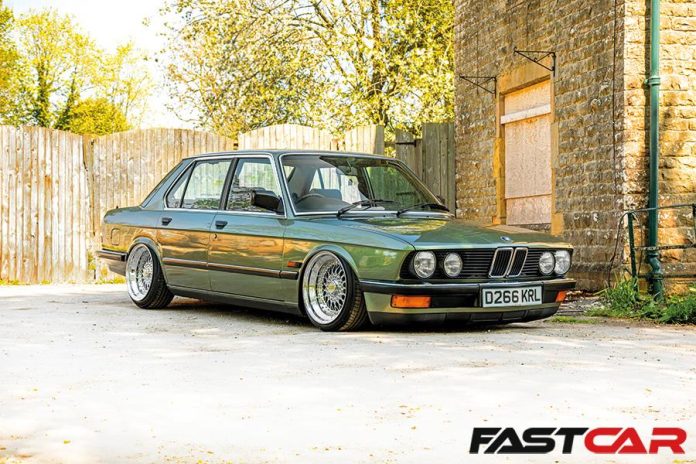 BMW 520i E28 Stance (2)