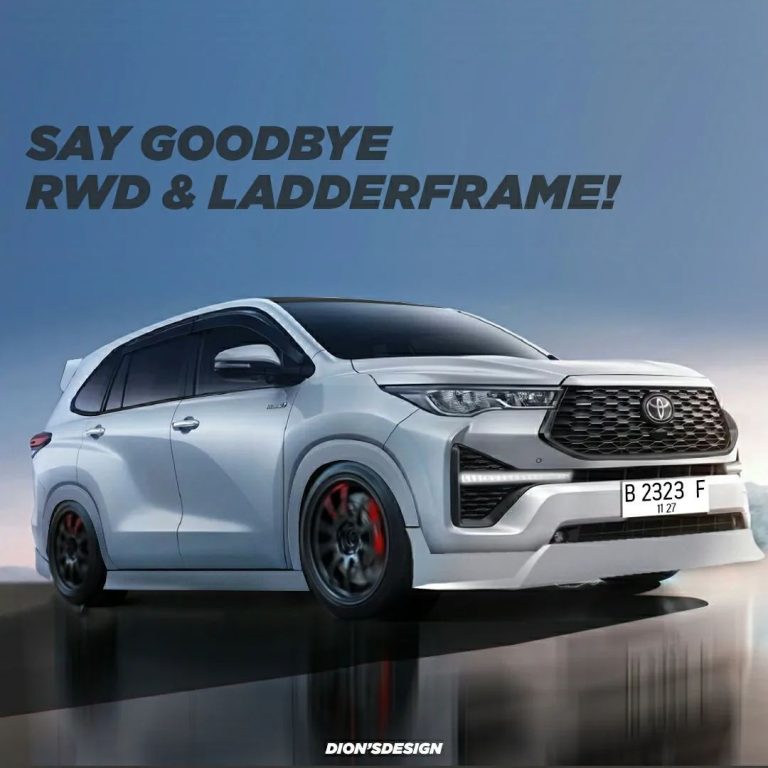 Digimod Toyota Innova Zenix Street Racing, Andalkan Setup Kaki-kaki Static dan Body Kit Sporty