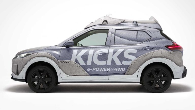 Nissan Kicks e-Power Terbaru Menjelma jadi Sepatu Sneakers New Balance 327